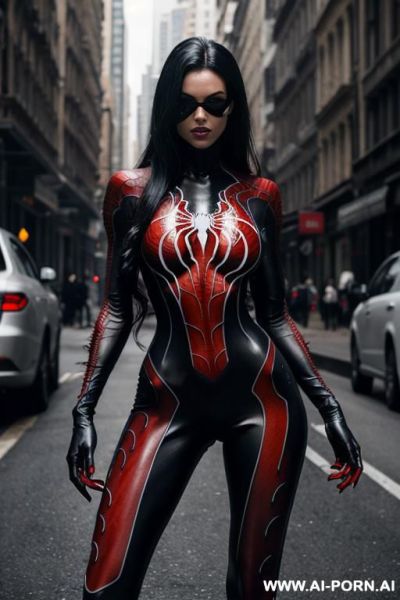 Venom symbionte suit , spidersuit - ai-porn.ai on pornintellect.com