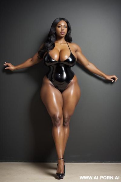 Perfect curvy hourglass figure, sexy curvy body, hot beautiful milf, perfectly beautiful face, black milf, long thick hair, sexy, plump lips, thick toned body, busty, real sex bomb, real sex - ai-porn.ai on pornintellect.com
