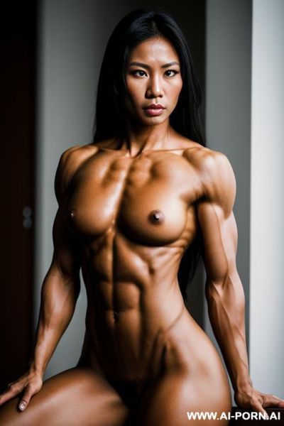 Super fit athlete wrists and ankles tied - ai-porn.ai on pornintellect.com