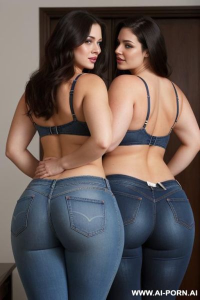 Two twin sisters touch ass - ai-porn.ai on pornintellect.com