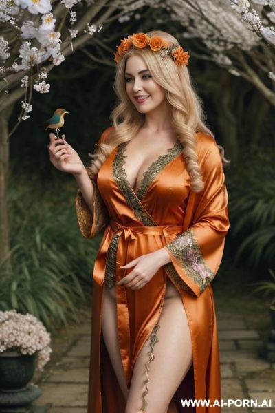 English woman, smiling, standing - ai-porn.ai - Britain on pornintellect.com