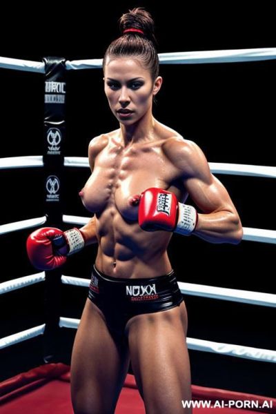 Naked boxer, naked body, totally naked, very oversized boobs, show naked pussy, fully naked, nude female box, naked body, naked boxing, very naked, absolutelly naked woman boxing, naked boxing match, naked, nude, naked pussy, boobs, all naked - ai-porn.ai on pornintellect.com