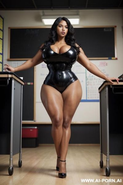 Perfect curvy hourglass figure, sexy curvy body, hot beautiful milf, perfectly beautiful face, black milf, long thick hair, sexy, plump lips, thick toned body, busty, real sex bomb, real sex - ai-porn.ai on pornintellect.com