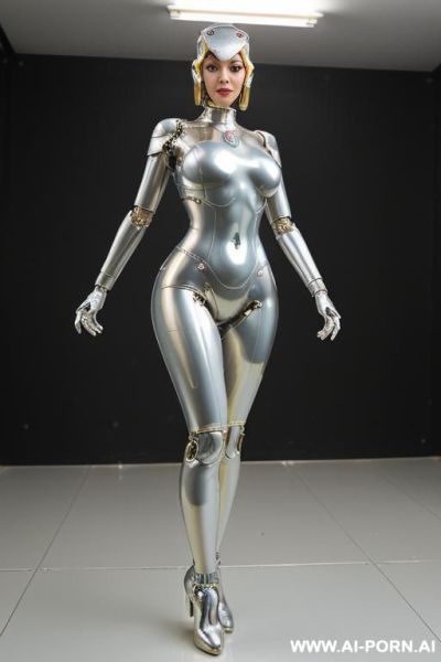 ((wonderful ultra hing realistic robot very beautiful k quality to very detailed image to complete very robotic sex-fembot woman complete hing meccanical body, beautiful cyborg mecha trasformers male - ai-porn.ai on pornintellect.com