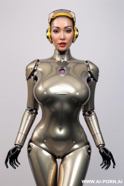 ((wonderful ultra hing realistic detailed robot very beautiful hd quality to very detailed image to complete very robotic fembot woman complete hing meccanical body, beautiful cyborg mecha trasformers - ai-porn.ai on pornintellect.com