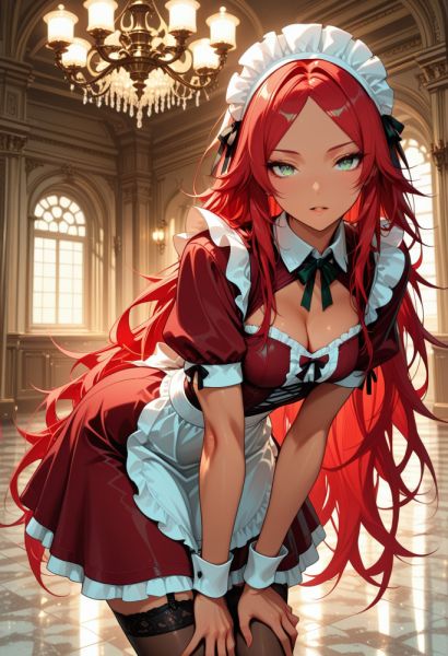 Red Maid - xgroovy.com on pornintellect.com