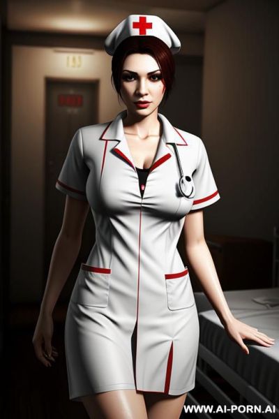 Horror videogames nurse - ai-porn.ai on pornintellect.com