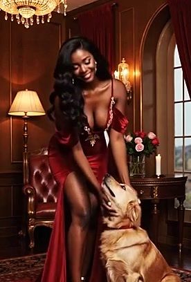 Busty Ebony Goddess Alone - AI - bigpornai.com on pornintellect.com