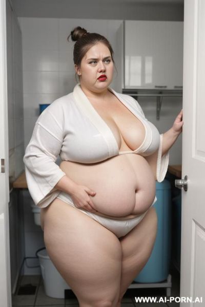 Ultra saggy pendulous tits, fat arms, fat ass, flashing tits - ai-porn.ai on pornintellect.com