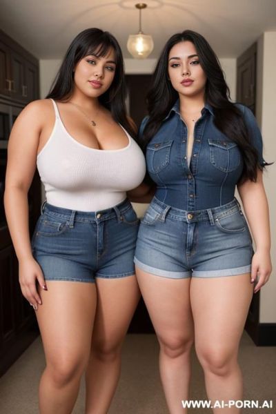 Two twin sisters - ai-porn.ai on pornintellect.com