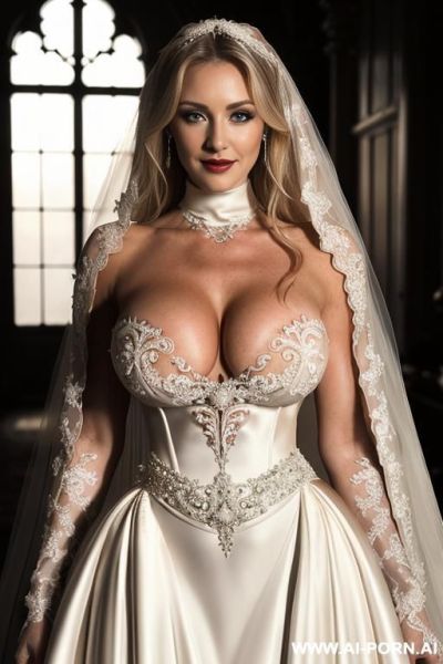 Scylla cohne milf, blonde hair, (hard seductive smile), topless wending hud3 show tits, show pussy, goth woman in red goth outfit. (((gigantic muscular pecs))) sexy blue eyes. tanned. depth of - ai-porn.ai on pornintellect.com