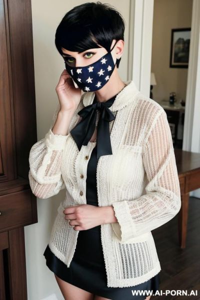 Stocking over her face - ai-porn.ai on pornintellect.com