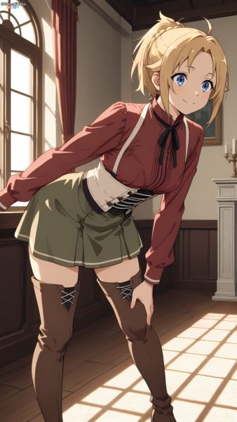 Zenith Greyrat from Mushoku Tensei - xgroovy.com on pornintellect.com