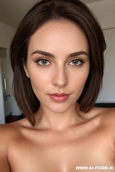 Woman, 0 years old, brown hair, s on face, hairy pubis, breasts, naked - ai-porn.ai on pornintellect.com