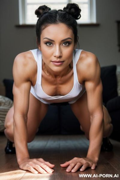 Adult femal on all fours, being fucked - ai-porn.ai on pornintellect.com