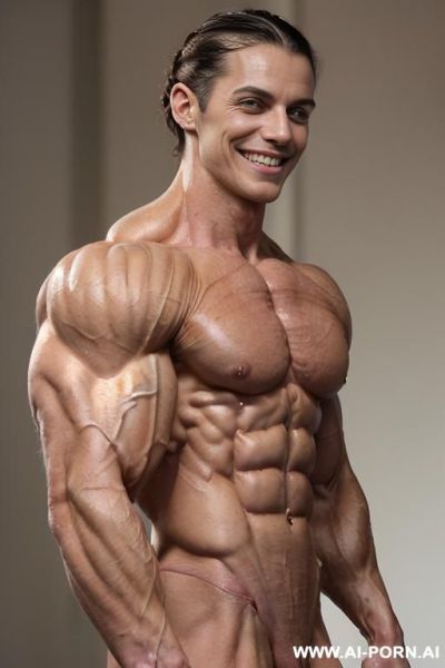 ((nude smiling very muscular short fbb british woman k. knightley with rockhard pecs)), (((nude film actress k. knightley))), ((naked)), (((very white british skin with muscle veins))), ((freaky - ai-porn.ai - Britain on pornintellect.com