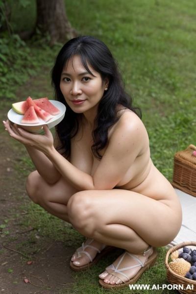 Naked, no clothes, very boobs, hairy pussy, topless, white clothes, cameltoe - ai-porn.ai on pornintellect.com