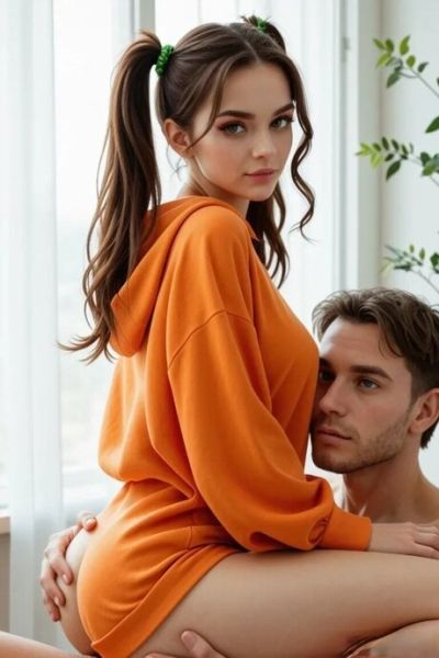 Petite girl gets fucked while showing off her tits in an AI generated scene - pornpics.com on pornintellect.com