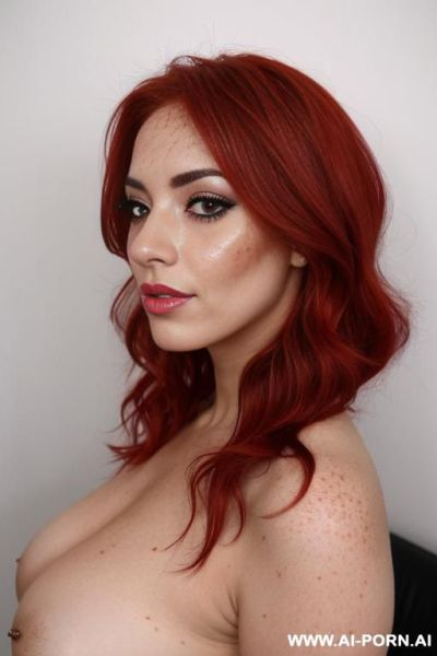 Generame una pelirroja con pecas muy sexy - ai-porn.ai on pornintellect.com