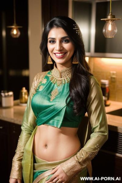 ((( pakistani ))), ((fancy colorful wedding highly detailed long sleeve crew neck sari )), (christmas), (big nose), ((smiling at the camera)), photorealistic, (ultra detailed photo), (hyper realistic - ai-porn.ai - Pakistan on pornintellect.com