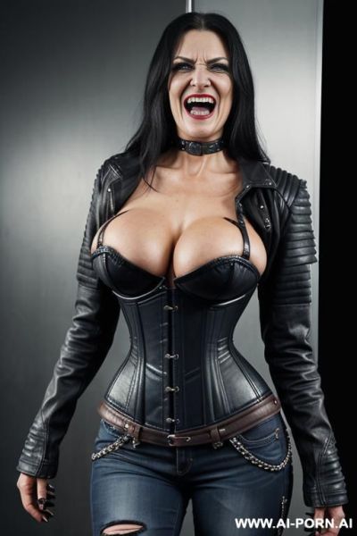 Total view, massive gigantic tits full body view - ai-porn.ai on pornintellect.com