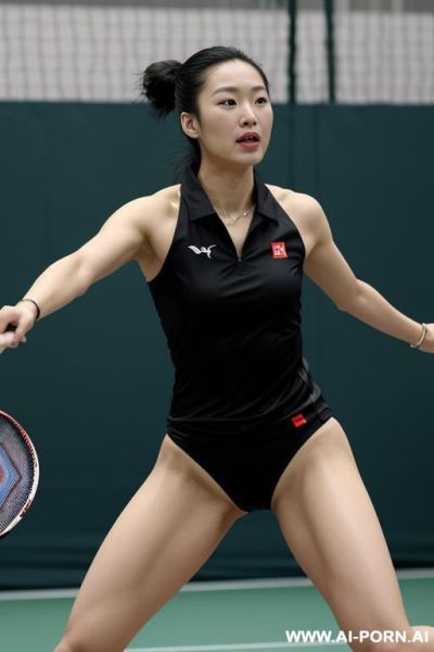 蓝天鹏的双手放肆地在她的乳房与下身等处探索搜寻。她的双乳丰满结实，无法一手掌握，摸在手里，感觉分外柔美纤细。红润的乳头，傲然突起，咬在嘴里，弹性特佳。平坦的小腹下是一片乌黑的阴毛，殷红娇嫩的肉片一目了然，在蓝天鹏的触摸与挑弄之下，更加开合有致。那颗粉圆般的阴核，也伴随着颤动，看得蓝天鹏目瞪口呆，神魂颠倒，好一处活色生香的桃源禁地。 - ai-porn.ai on pornintellect.com