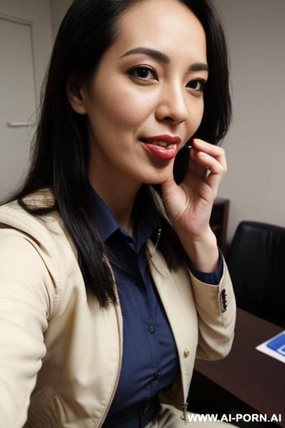 タンクトップに着替えて、脇を舐める - ai-porn.ai on pornintellect.com