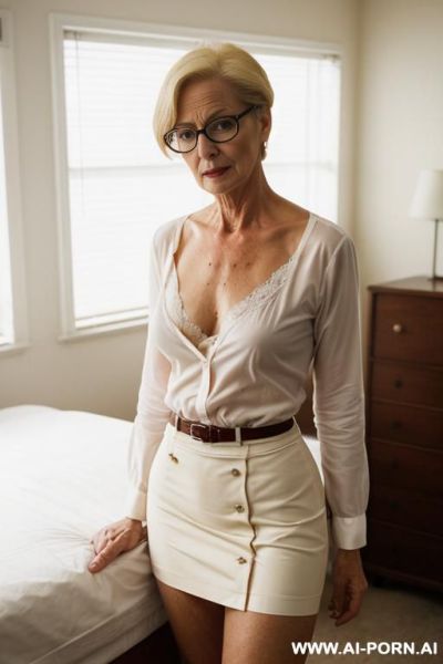 Keep face, hot blonde mom with middle woman, cuck with dick dad - ai-porn.ai on pornintellect.com