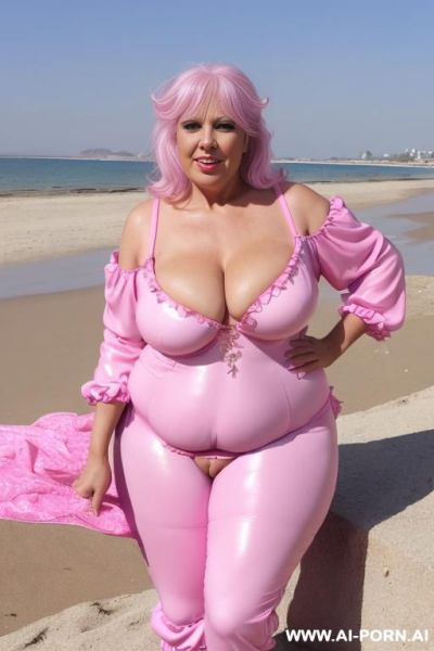 Dominant drunked old women party, ((naked)), look at camera, sexy busty nude old boss, long hair, erotic pose, saggy boobs, fullbody portrait - ai-porn.ai on pornintellect.com