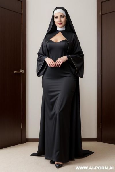 Photo realistic (keep face) hourglass figure, perfect model face, beautiful sexy face (transparent outfit) finely detail, highly detailed face, highly detailed eyes, sexy eyes (eye contact) alluring - ai-porn.ai on pornintellect.com