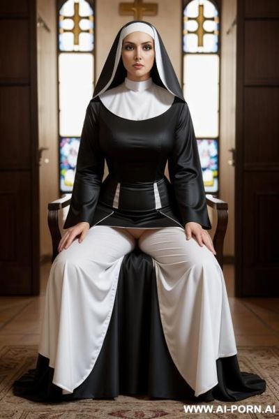 Photo realistic (keep face) hourglass figure, perfect model face, beautiful sexy face (keep outfit) finely detail, highly detailed face, highly detailed eyes, sexy eyes (eye contact) best quality - ai-porn.ai on pornintellect.com