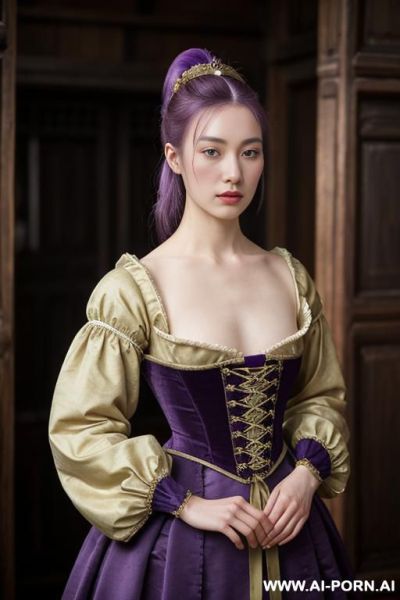 Long dressed princess with queen flashing nude tits and masturbate her queens nude pussy to cum - ai-porn.ai on pornintellect.com