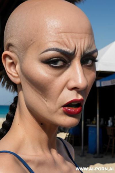 Hyperrealism painting: an atompunk sci-fi japanese woman, art. - ai-porn.ai - Japan on pornintellect.com