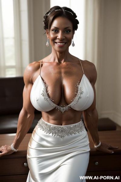 ((very older women milf, ))(large big very long hanging saggy gigantic boobs, ))((old woman with high heels)) (old saggy gigantic boobs) ,shaved pussy, ((large big saggy boobs)), naked, licking, - ai-porn.ai on pornintellect.com