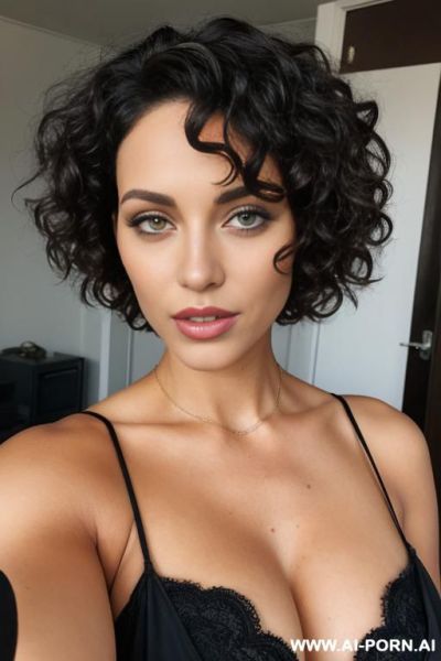 Bushmen woman, short curly hair - ai-porn.ai on pornintellect.com