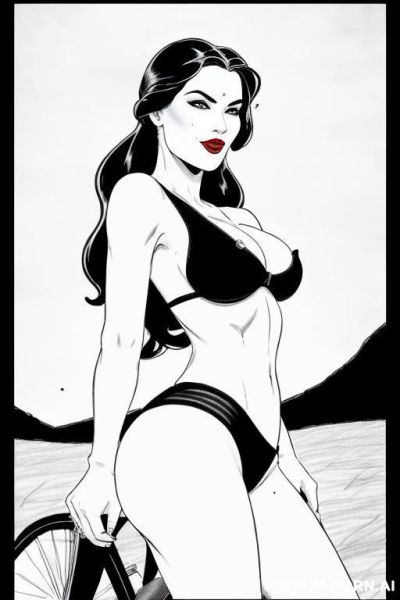 ((((image comic-drawing cartoon style)))) down level shot boobs in closedup ((((sky landscape bright sun)))) at the outdoor in the park ((((seductive gaze)))) pretty italian woman ((((full red lips)))) - ai-porn.ai - Italy on pornintellect.com