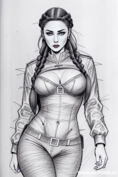 ((((mediun body shot)))) (((on three panels))) ((((each panel a different pose sexy)))) ((((image comic-drawing pencil style)))) down level shot ((((landscape office)))) ((((security guard)))) ((((walking)))) - ai-porn.ai - Italy on pornintellect.com