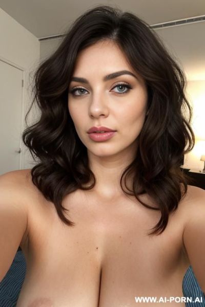 Une femme penchée en avant parle - ai-porn.ai on pornintellect.com