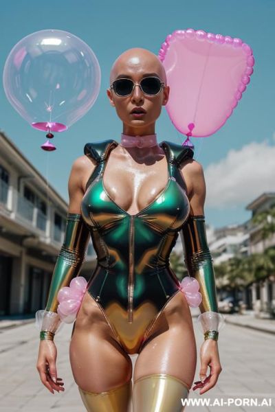 Perfect androgynous, perfect faceasian-american perfect androgynous bald ballerina, ((lightly curved)), ((bulge on crotch)) ((bulging crotch)), ((crotch show bulge)), ((huge inside panties bulging)), white - ai-porn.ai - Usa on pornintellect.com