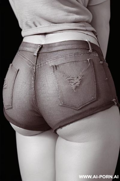 (((image comic-drawing pencil style))) (((close up cheeks ass shot))) long, chuby, brunette pixie haircut (sexy slut) (from behind) (((in the underground parking))) (walking sexy showing cheeks) - ai-porn.ai on pornintellect.com