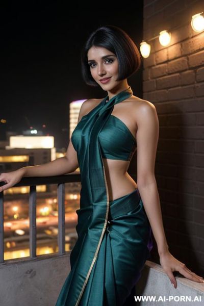 ((pakistani)), (balcony at night), (asin), ((purple sari)), (pretty face), (detailed face), (natural lighting), ((highly detailed photo)), (asin), lean, (photorealistic), (ultra detailed photo), (hyper - ai-porn.ai - Pakistan on pornintellect.com