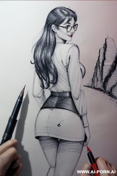 ((((full body shot)))) ((((image comic-drawing pen style)))) down level shot ass close up ((((landscape photographic studio)))) ((((0 old years)))) ((((from behind)))) ((((camera in hands)))) italian woman - ai-porn.ai - Italy on pornintellect.com