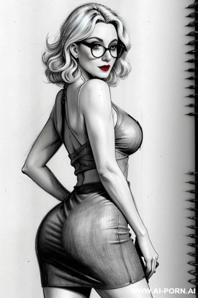 ((((mediun body shot)))) ((((image comic-drawing pencil style)))) down level shot boobs in closedup ((((from behind)))) ((((dispatch )))) ((((camera)))) ((((angry)))) ((((big eyes)))) pretty italian woman - ai-porn.ai - Italy on pornintellect.com