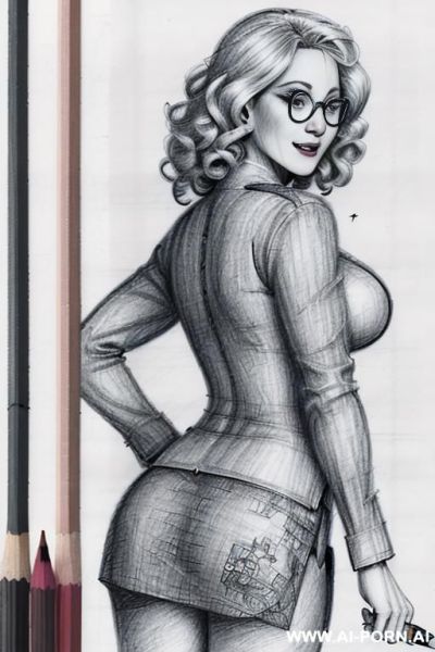 ((((in one panel))) ((((mediun body shot)))) ((((image comic-drawing pencil style)))) down level shot boobs in closedup ((((in the office)))) ((((anger)))) ((((from behind)))) pretty italian woman full - ai-porn.ai - Italy on pornintellect.com