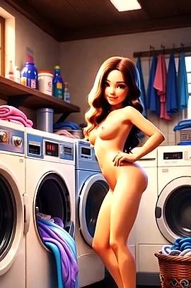 Ai generated laundry room sex - bigpornai.com on pornintellect.com
