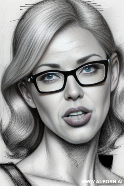 ((((image comic-drawing pencil style)))) ((((close up face shot)))) ((((wi a haze of infatuation)))) ((((eyes contact direct)))) ((((in the office)))) ((((open mouth and tongue out)))) ((((silly face)))) - ai-porn.ai - Italy on pornintellect.com