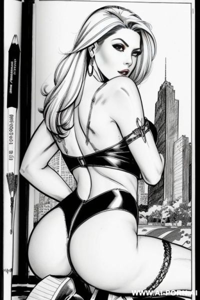 ((((image comic-drawing style)))) ((((from behind)))) down level shot boobs in closedup sky cloudy at sunset at the outdoor motorcycle superbike festivalshows pretty italian woman full lips finger suck - ai-porn.ai - Italy on pornintellect.com