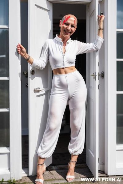 Wide hips, she open the door - ai-porn.ai on pornintellect.com