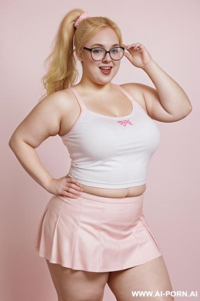Half body photo shot close up. a ((british obese fat bbw redhead)), ((thick with love handless)). ((wearing a nigth elegant very micro dress and hot form)). she is smiling - ai-porn.ai - Britain on pornintellect.com