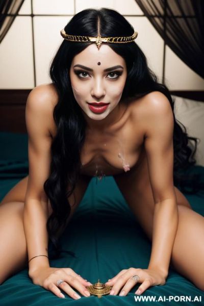 A great image, photorealistic, smle, pubes, straight wavy swept, best tighs, torso view, realistic waist size, portugese, proportionate buxom pysique, smutt, rocks, trees, river. - ai-porn.ai on pornintellect.com